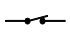 SPST, normally closed
